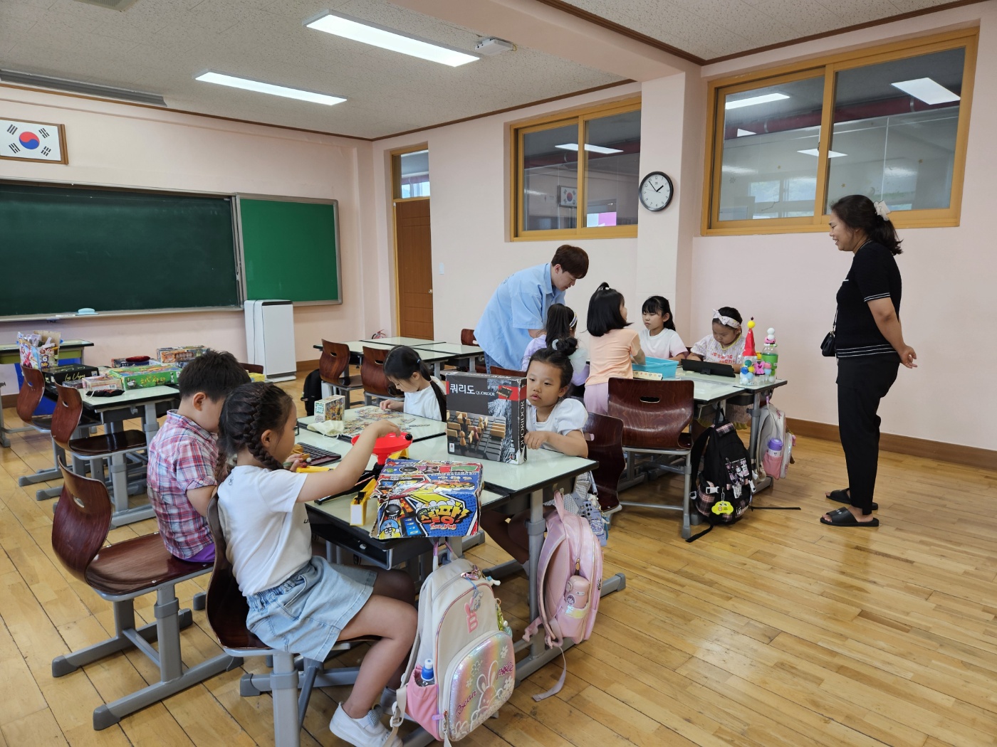 2024년 1학기 방과후학교 보드게임반 공개 수업 사진 사진